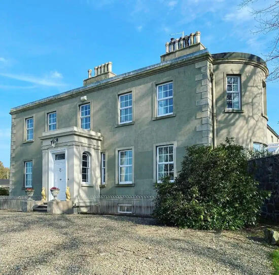 Woodbank, the main residence